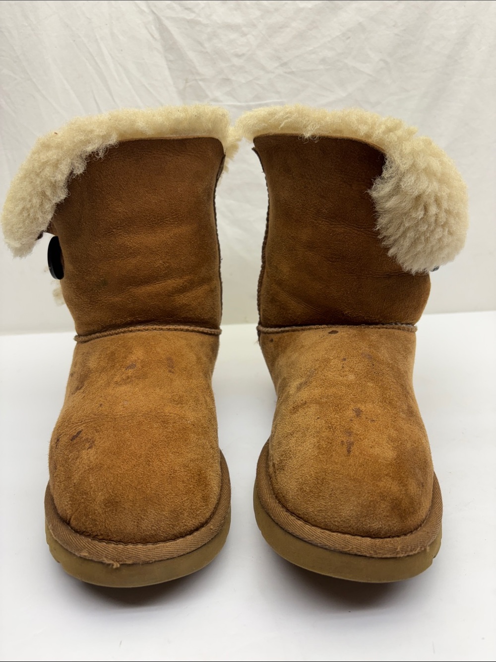 UGG Bailey Button Boots, size 7 women’s, box 78